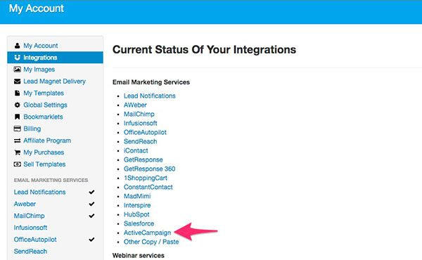 LeadPages Integrations