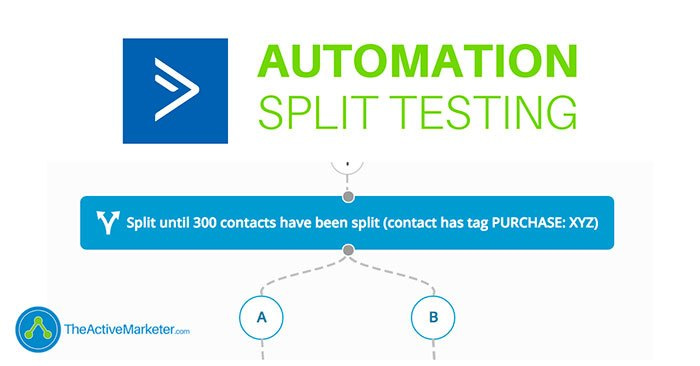 Automation split testing with ActiveCampaign
