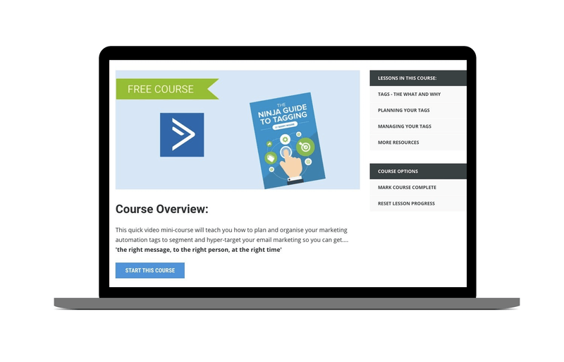 Free ActiveCampaign Tagging Course